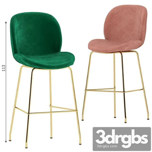 Stul Barnyi Turin 2 3D Model Free