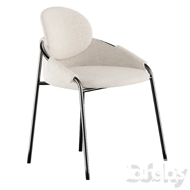 Stul Claudio 2 3D Model Free