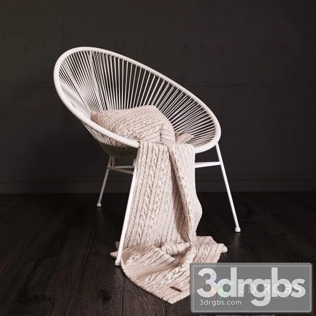 Stul Kare Spagetti Chair 3D Model Free