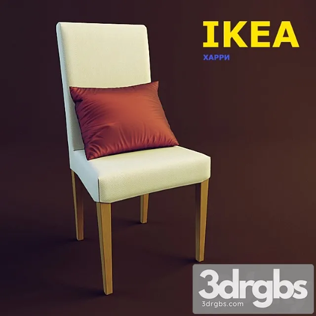 Stul Kharri Shielkovaia Podushka 3D Model Free