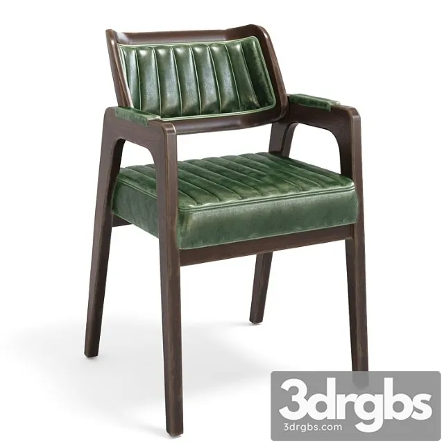 Stul Leta Notre Wicker S Rotangovoi Spinkoi 1 3D Model Free