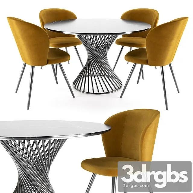 Stul Odri I Stol Tornado 3D Model Free