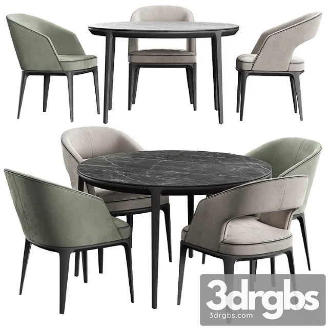 Stul Pace Loom Playground Modern Round Stol 3D Model Free