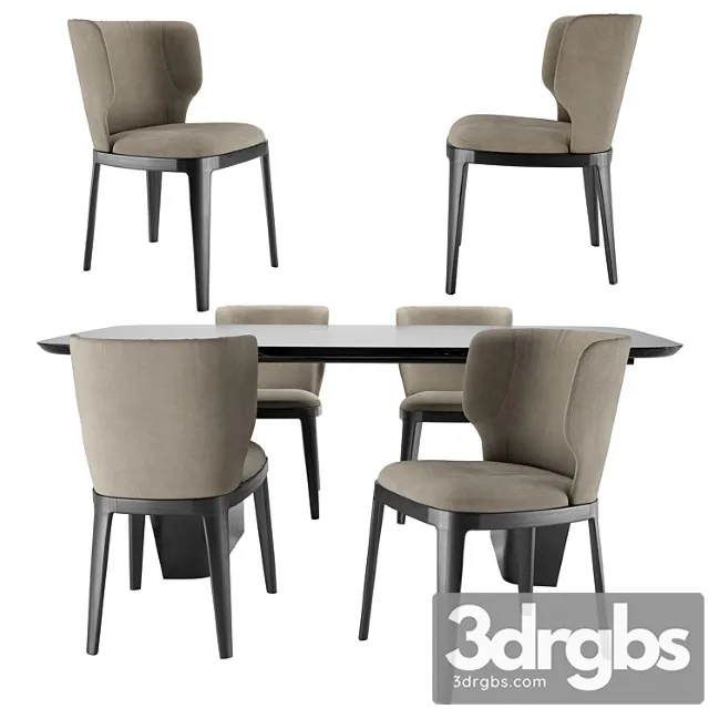 Stul Yoi And Stol Flame 3D Model Free