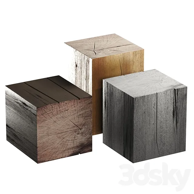 Stump tables 3DModel