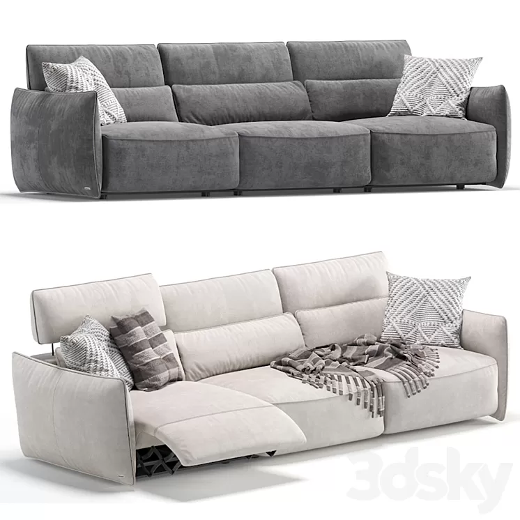 Stupore C027 Sofa By Natuzzi Editions 2 Version 3D Model