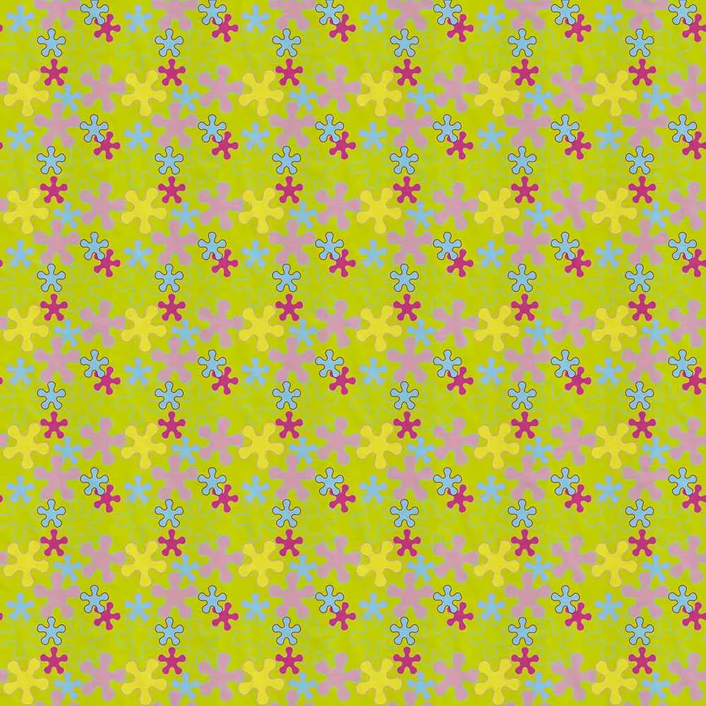 Styl’editions - Wallpaper Flowers 3D Model