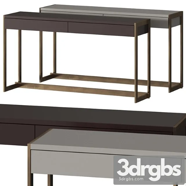 Stylish Club Manhattan Console Tables 3D Model Free