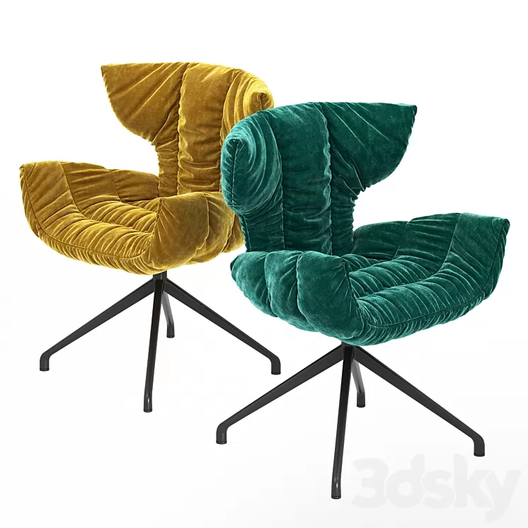 Stylish Italian modern Cassia B156 armchair from Bretz