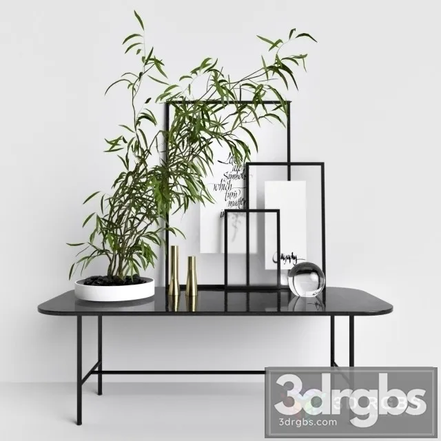 Stylish Set 3D Model Free