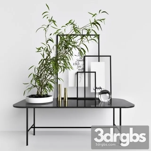 Stylish Set 3D Model Free