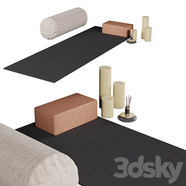 Stylish yoga set Free Download