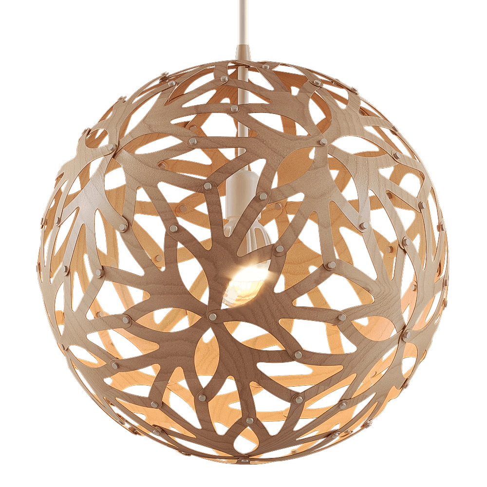 Stylux - Pendnat lamp Floral 3D Model