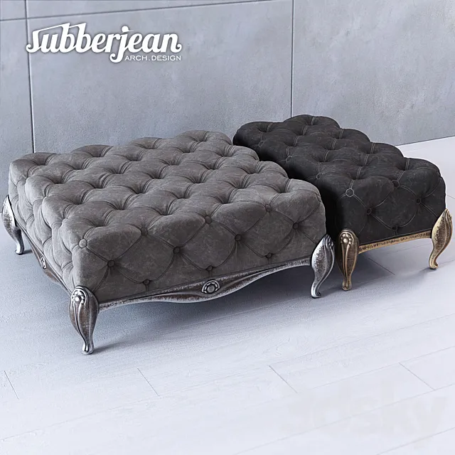 Subberjean Classical Banquette 2 3D Model
