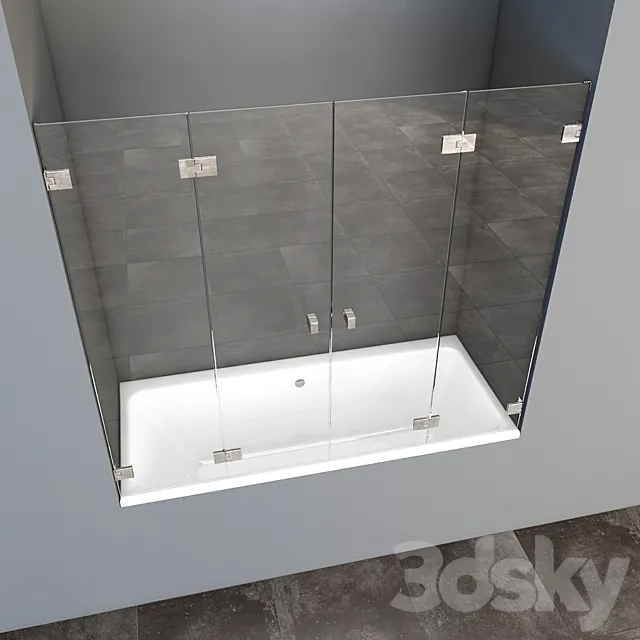Subway Bath Rectangular model 3DModel