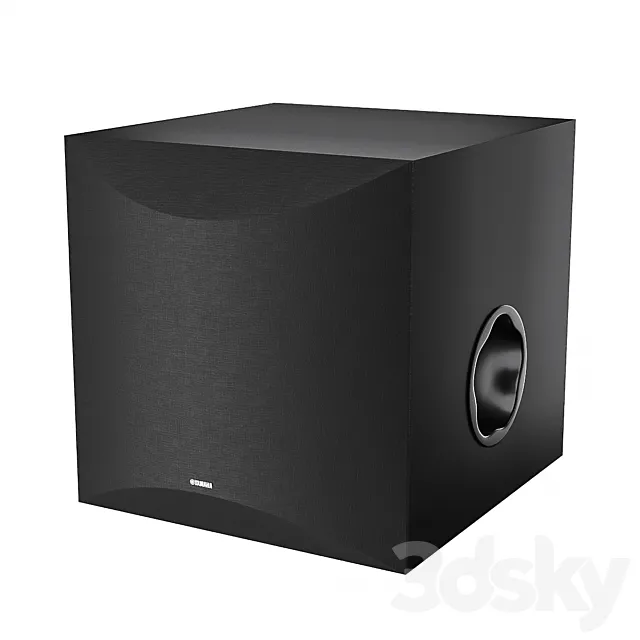 Subwoofer Yamaha NS-SW100 3DModel