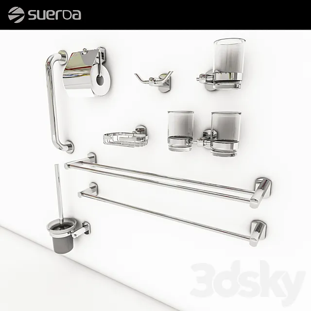 SUERDA Wet Unit Hardware 3D Model