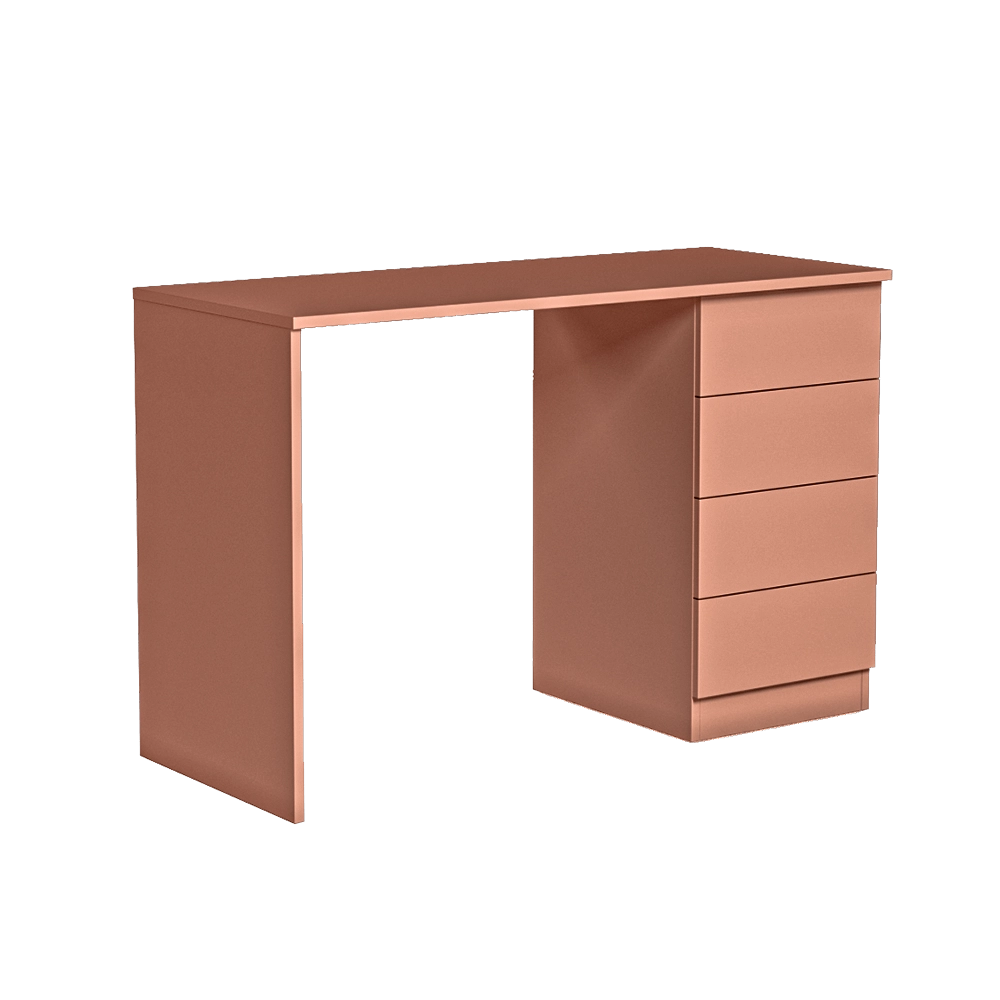 Sufix - Desk (4 drawers)4 3D Model