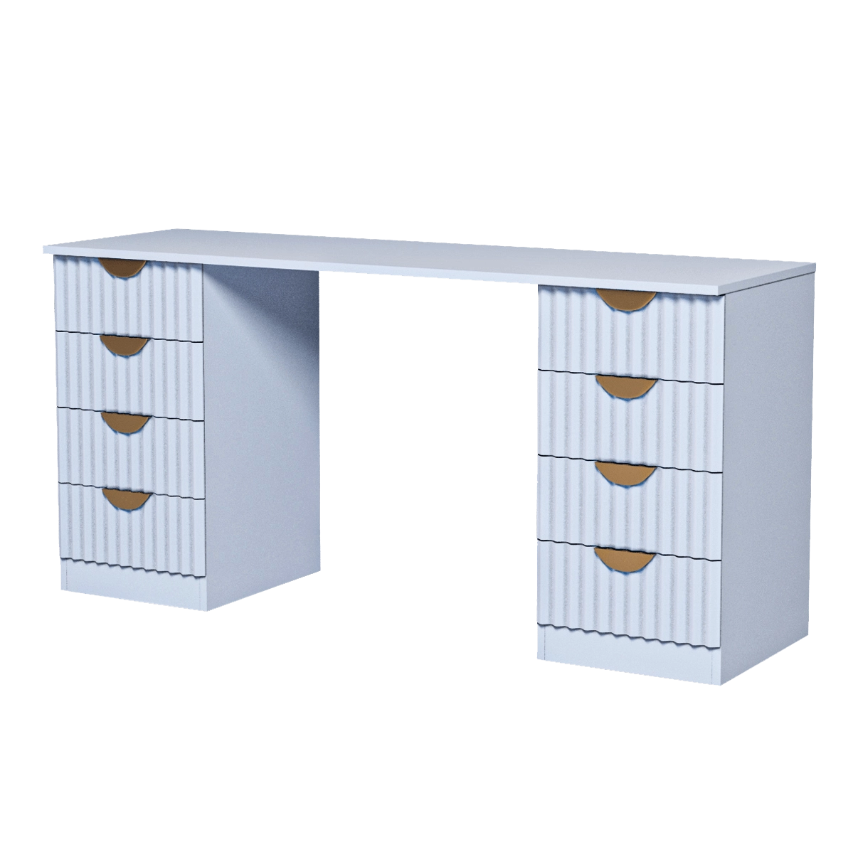Sufix - Desk (8 drawers)3 3D Model