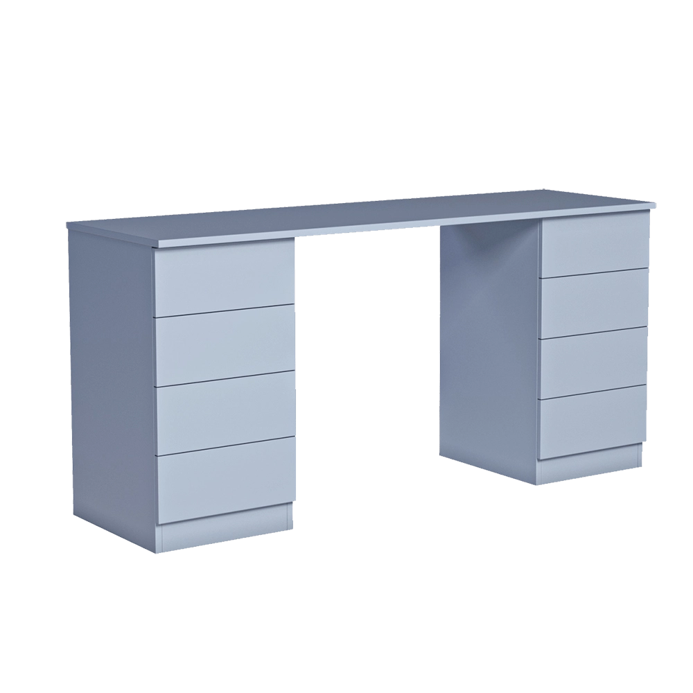 Sufix - Desk (8 drawers)4 3D Model