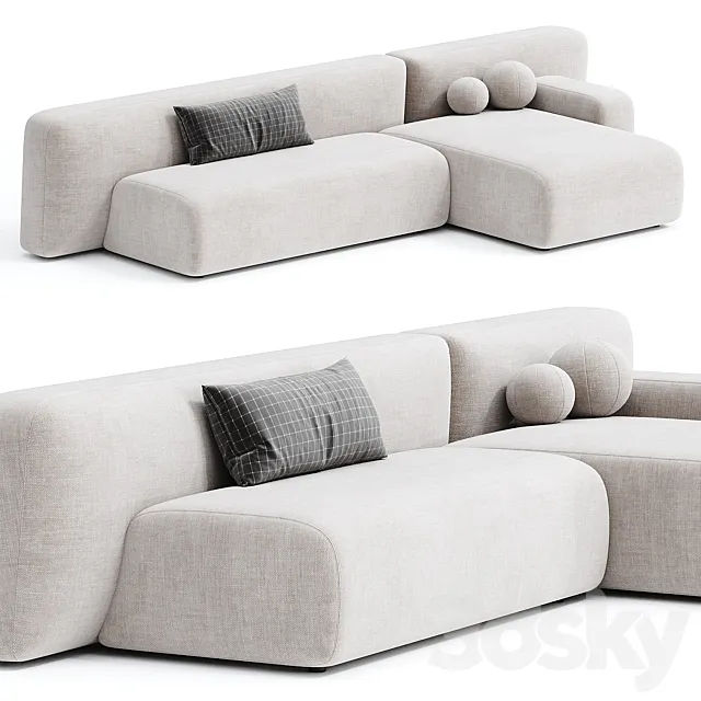 Suiseki Sofa 3DModel