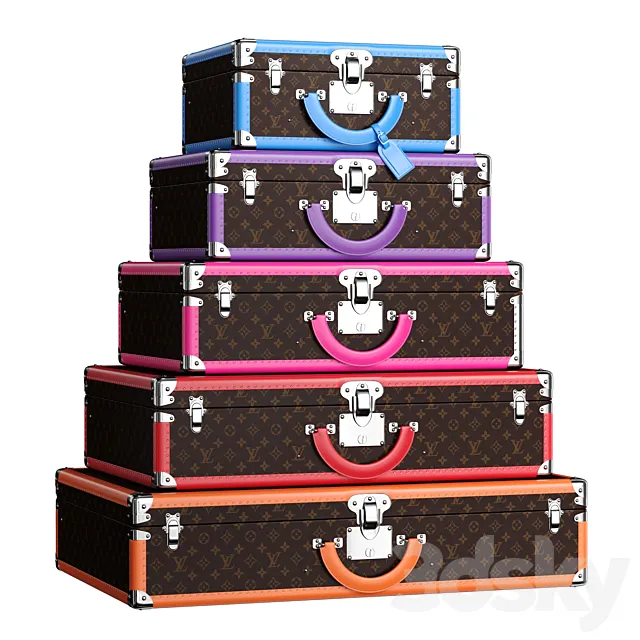 Suitcases Bisten Macassar Multicolore (Louis Vuitton) Free Download
