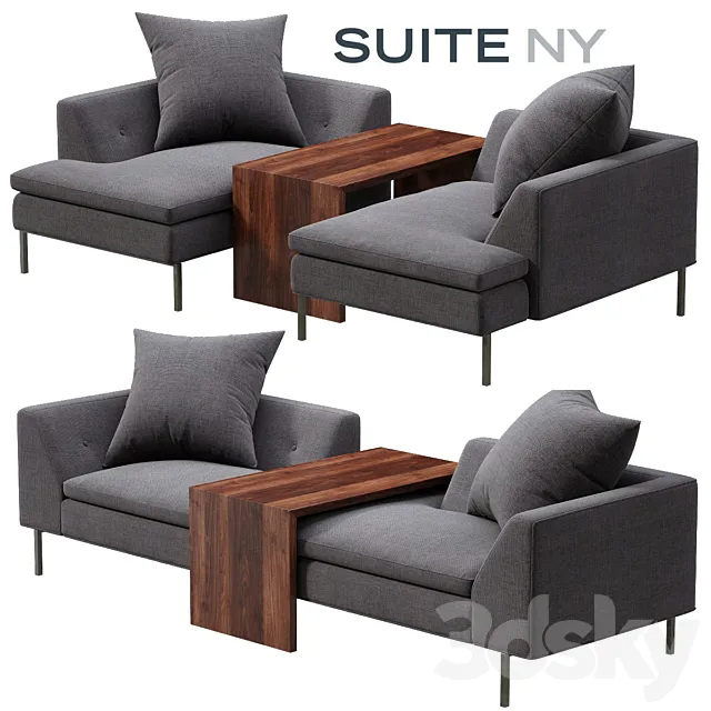SUITE NY FRATELLI CHAIR 3D Model