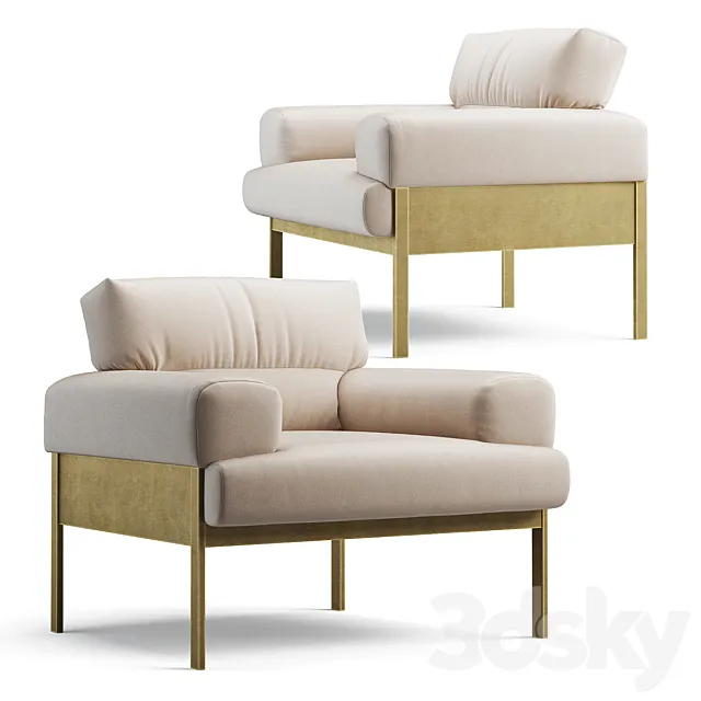 Suki armchair 3DModel