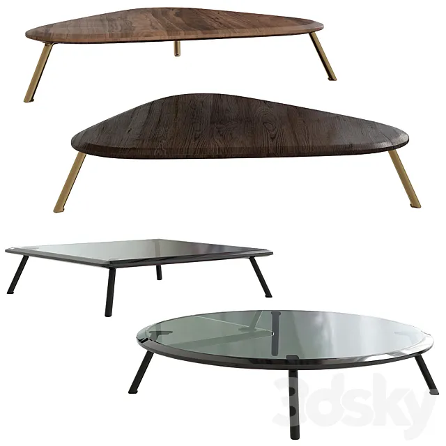 Sullivan minotti coffee tables 3DModel