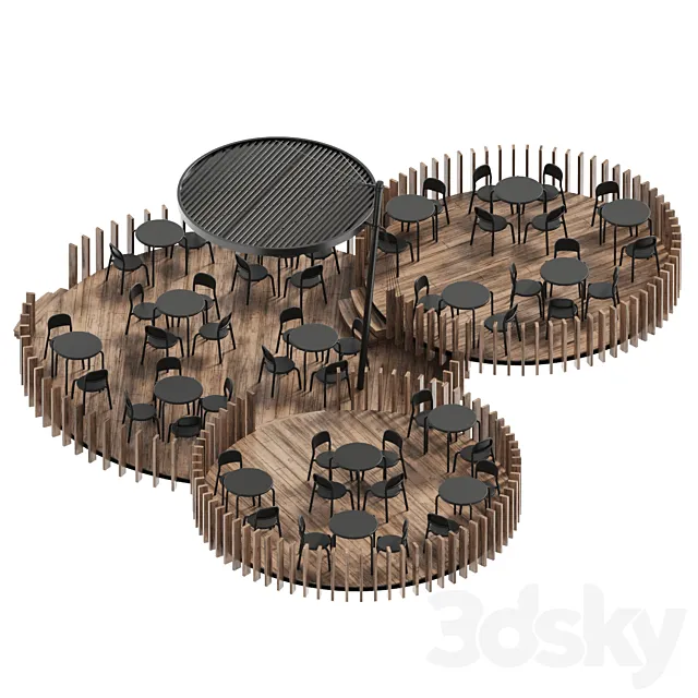Summer playground 2 3D Model