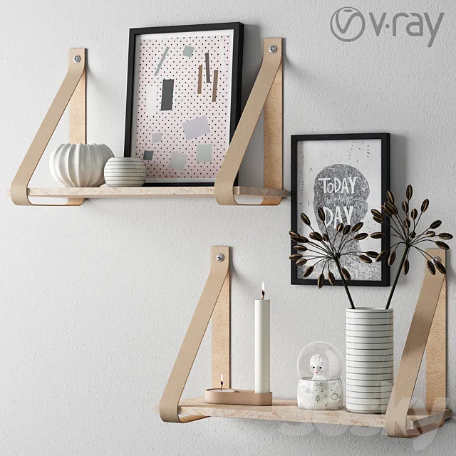 Summertime Decorative Set 3DModel