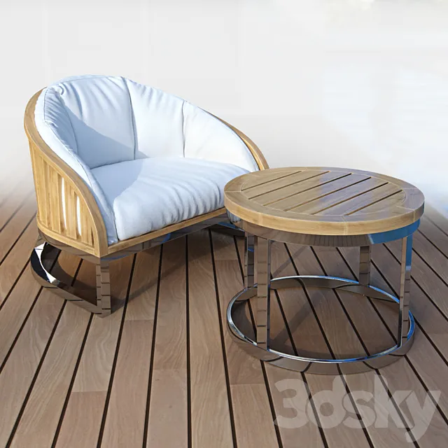 Summit Furniture Set 3DModel