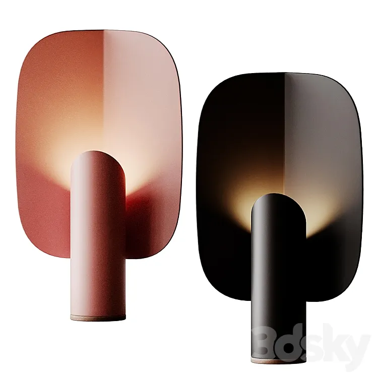 SUN FLOWER TABLE LAMP 3D Model Free Download