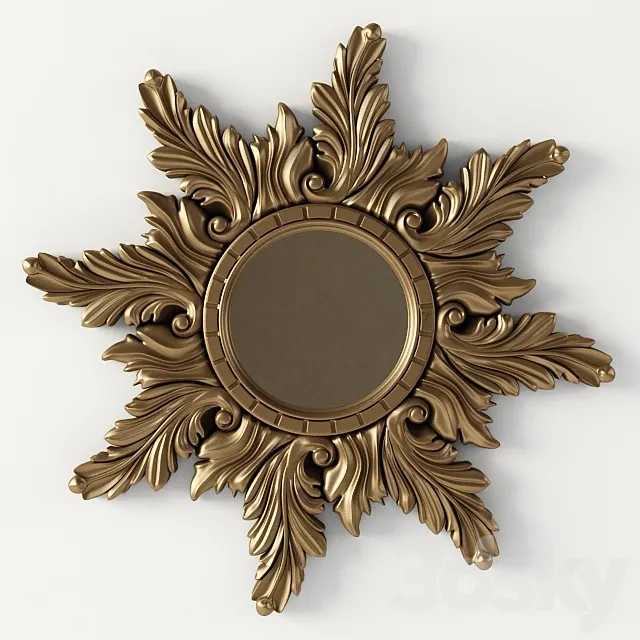 Sun mirror 3D Model