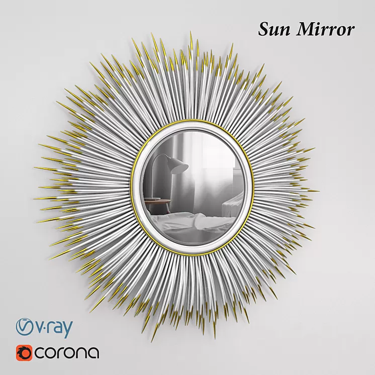 Sun mirror 3D Model