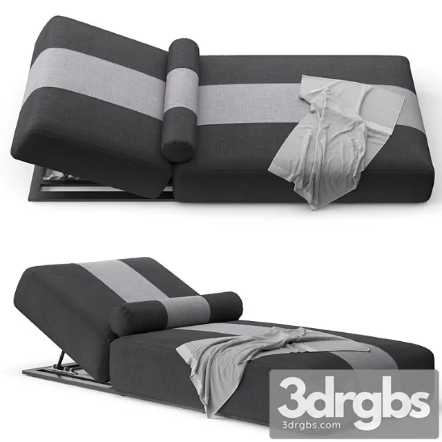 Sunbed Delos 3D Model Free