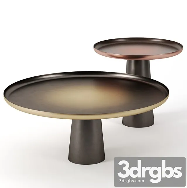 Sunrise & sunset tables by de castelli