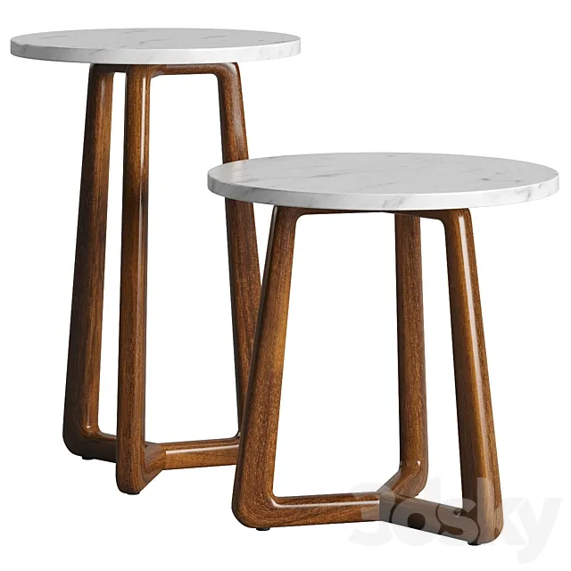 Sunset Coffee Tables by Exteta 3D Model