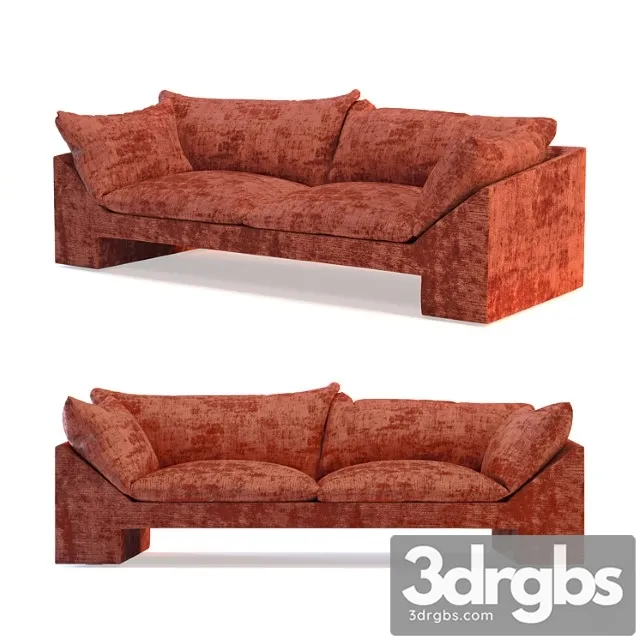 Sunset Sofa 1 3D Model Free