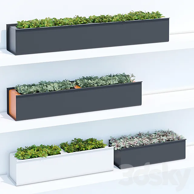 Sunset three 3D Model