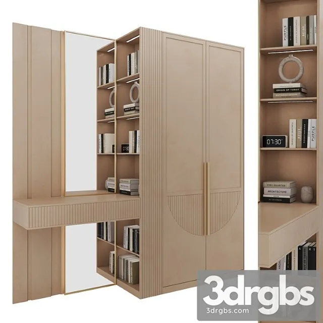 Supboard Set 9 8 3D Model Free