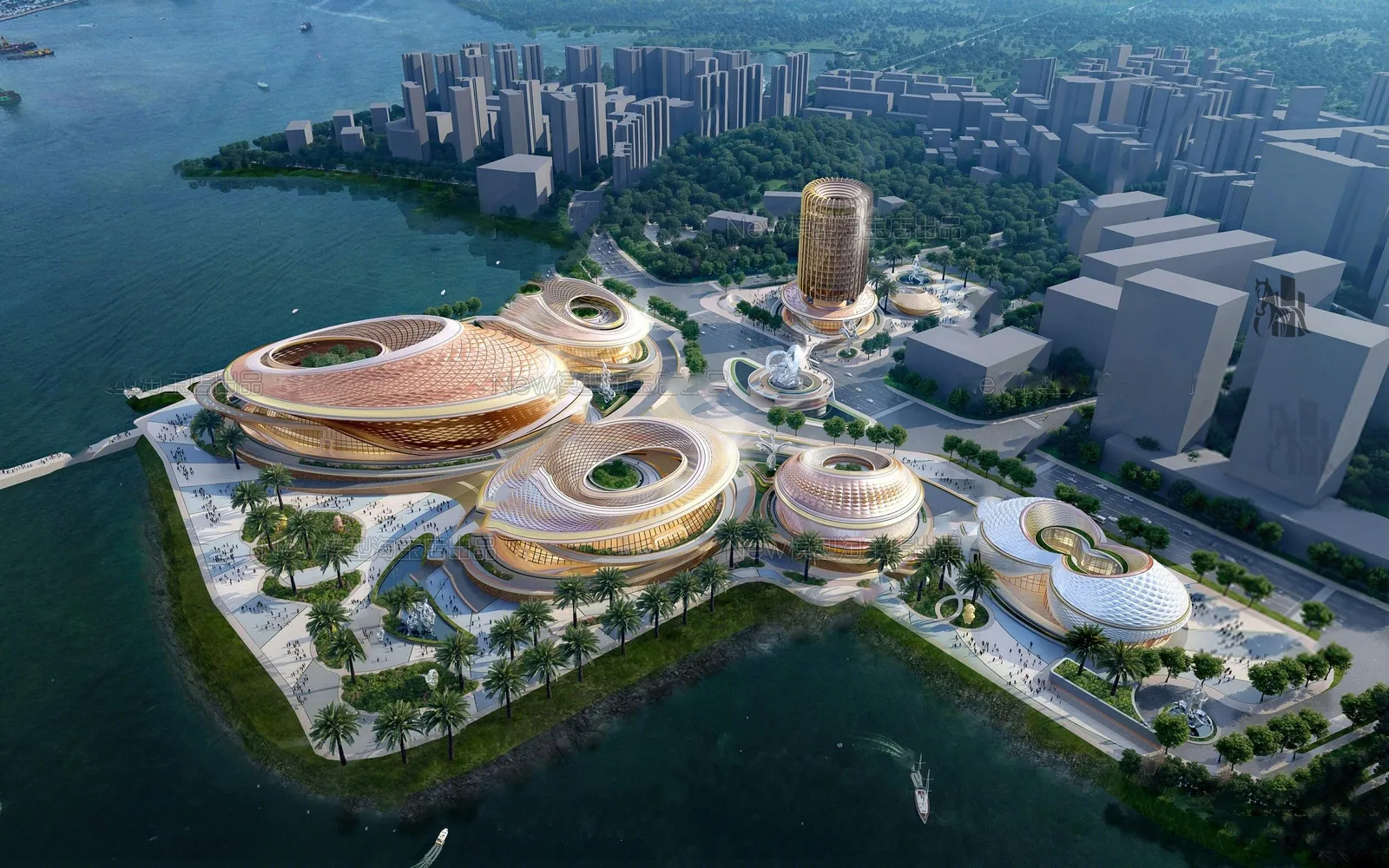 Supermarket - Shoping Mall - Office - Buiding 3D Models - 3DSMax and Proxy - 001