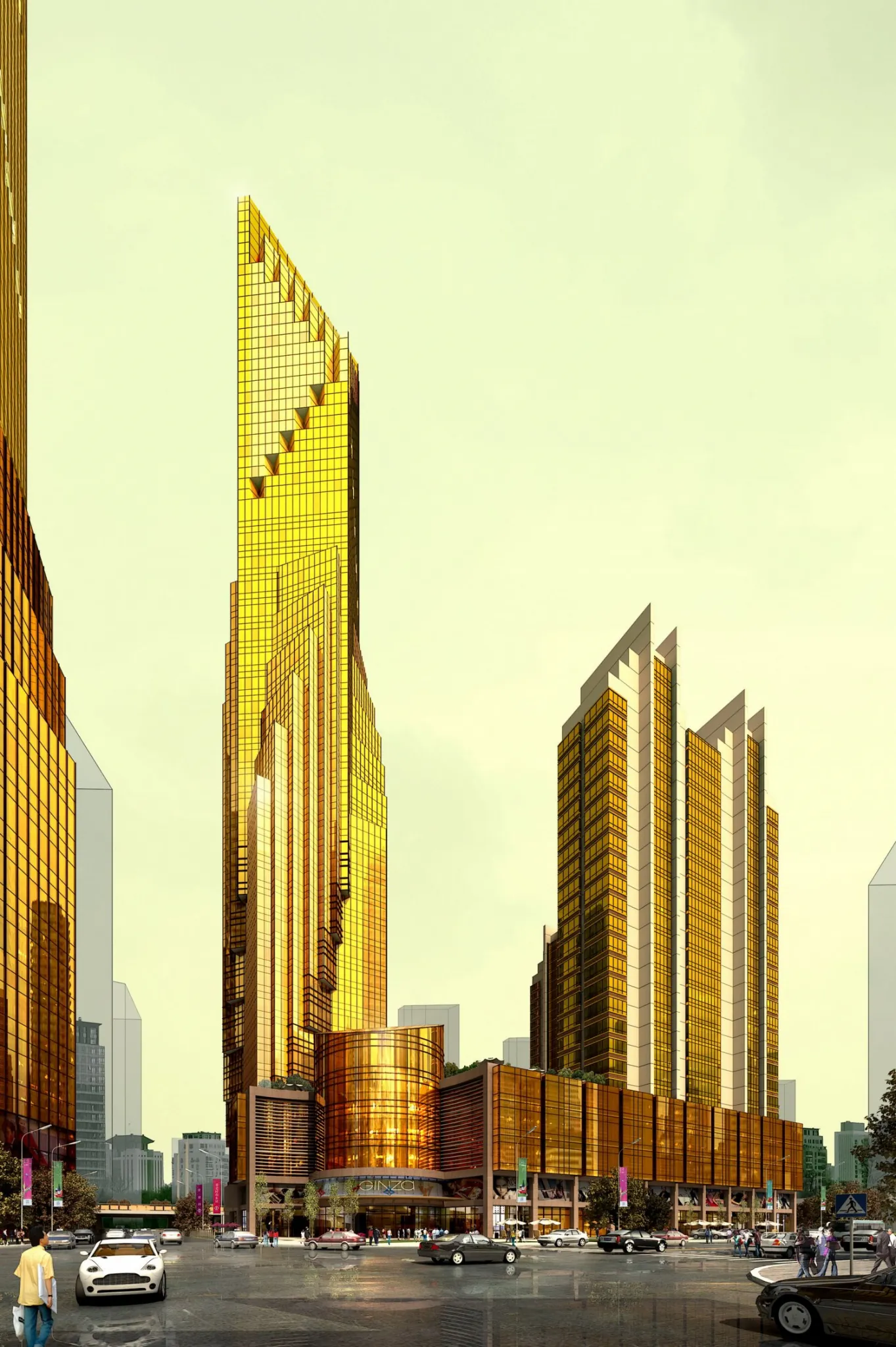 Supermarket - Shoping Mall - Office - Buiding 3D Models - 3DSMax and Proxy - 008