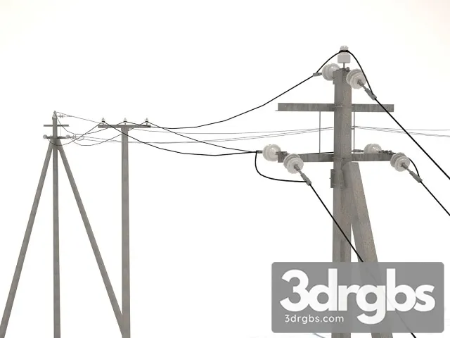 Supports Concrete 3D Model Free