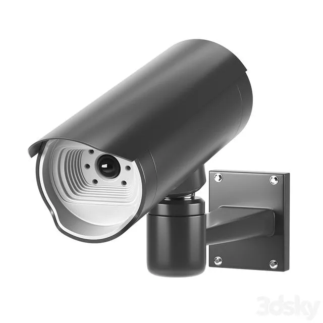 Surveillance camera 3D Model