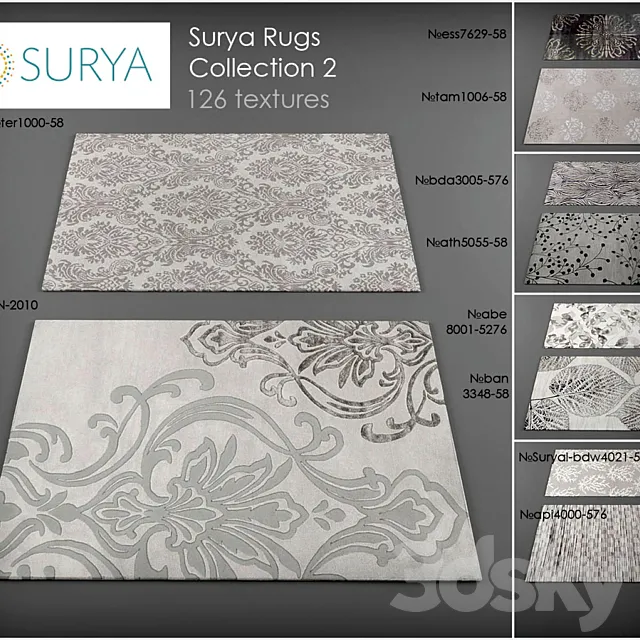 Surya rugs 2 3DModel