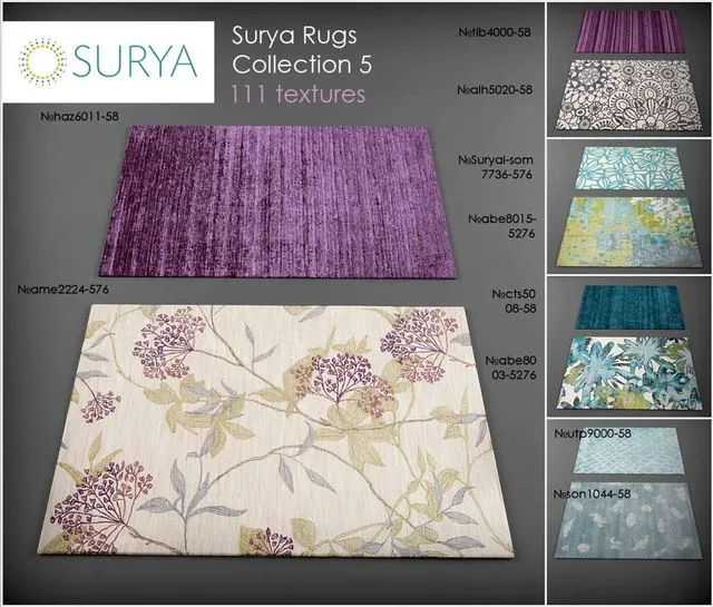 Surya rugs 5 3D Model