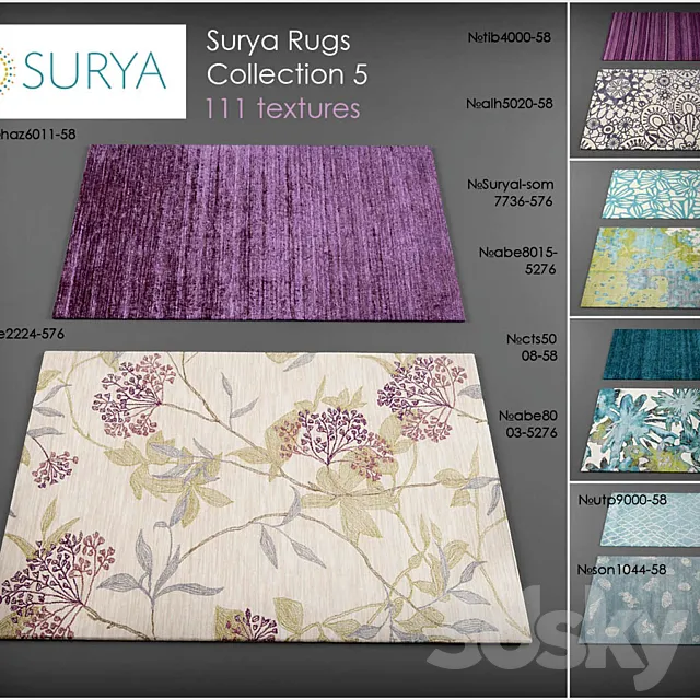 Surya rugs 5 3D Model