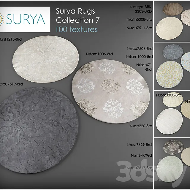 Surya rugs 7 3DModel