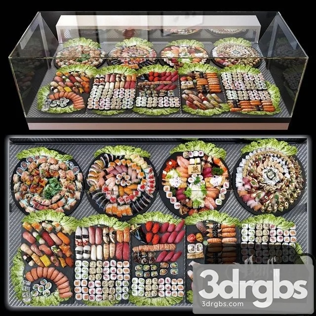 Sushi Bar 3D Model Download